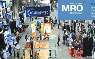 We’ll be at the MRO Americas Aviation Week – the “largest gathering of Aviation Maintenance Professionals”